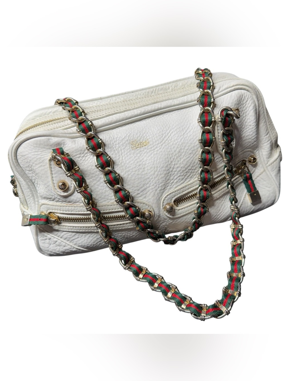 Gucci, Vintage All Leather Shoulder Bag, - Picture 13 of 13